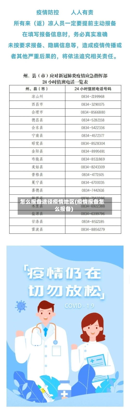 怎么报备途径疫情地区(疫情报备怎么报备)-第2张图片