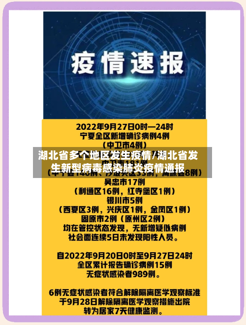 湖北省多个地区发生疫情/湖北省发生新型病毒感染肺炎疫情通报