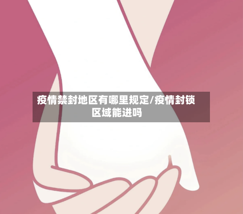 疫情禁封地区有哪里规定/疫情封锁区域能进吗
