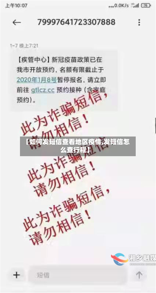 【如何发短信查看地区疫情,发短信怎么查行程】-第2张图片