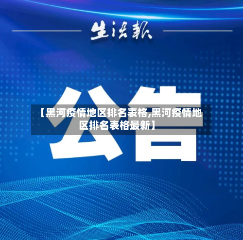 【黑河疫情地区排名表格,黑河疫情地区排名表格最新】-第3张图片