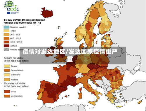 疫情对发达地区/发达国家疫情更严重