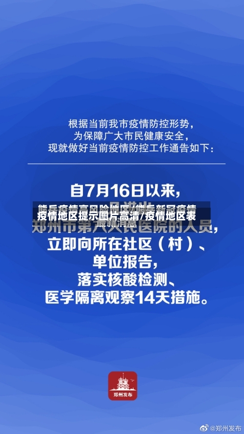 疫情地区提示图片高清/疫情地区表-第2张图片