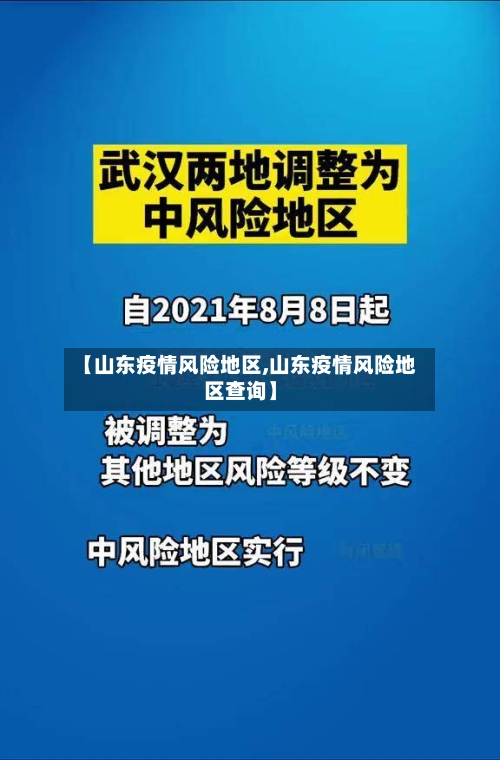 【山东疫情风险地区,山东疫情风险地区查询】