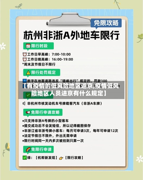 【有疫情的低风险地区返京,疫情低风险地区人员进京有什么规定】