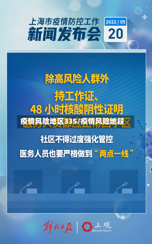 疫情风险地区335/疫情风险地段