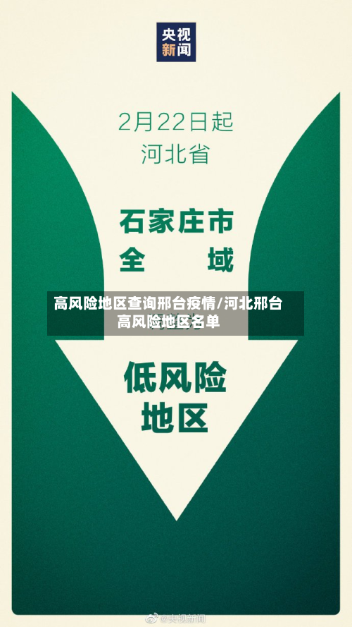 高风险地区查询邢台疫情/河北邢台高风险地区名单