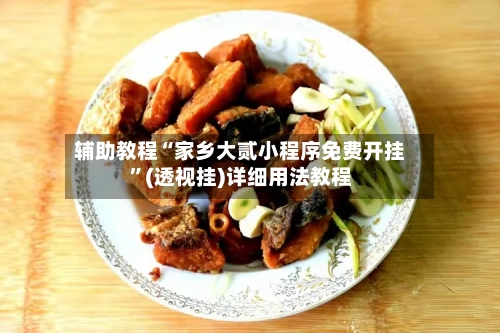 辅助教程“家乡大贰小程序免费开挂”(透视挂)详细用法教程