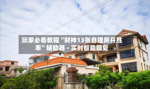 玩家必看教程“财神13张自建房开胜率”辅助器 - 实时智能回复-第2张图片