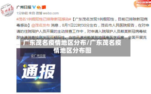 广东茂名疫情地区分布/广东茂名疫情地区分布图