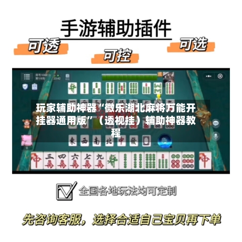 玩家辅助神器“微乐湖北麻将万能开挂器通用版”（透视挂）辅助神器教程