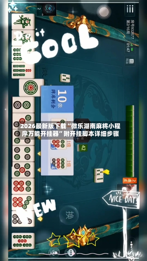 2026最新版下载“微乐湖南麻将小程序万能开挂器”附开挂脚本详细步骤