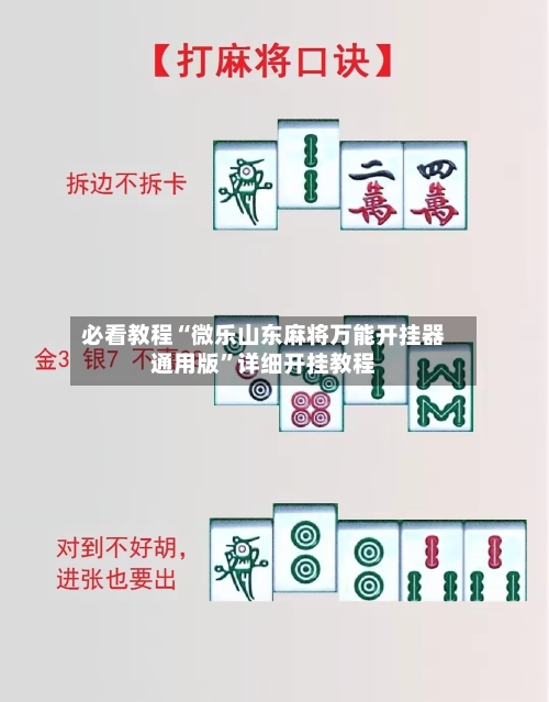必看教程“微乐山东麻将万能开挂器通用版”详细开挂教程-第2张图片