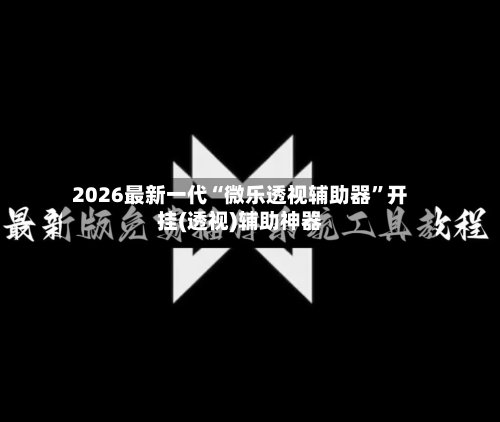 2026最新一代“微乐透视辅助器	”开挂(透视)辅助神器-第2张图片