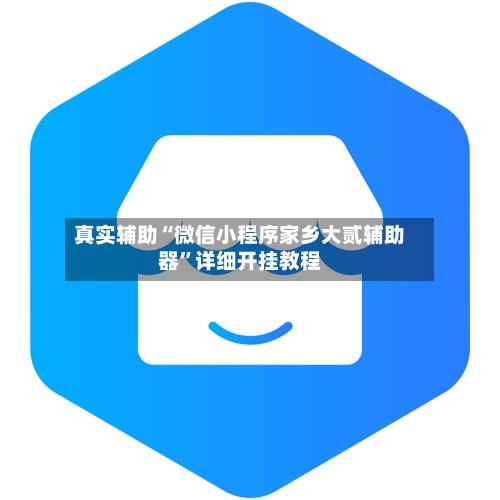 真实辅助“微信小程序家乡大贰辅助器	”详细开挂教程-第2张图片