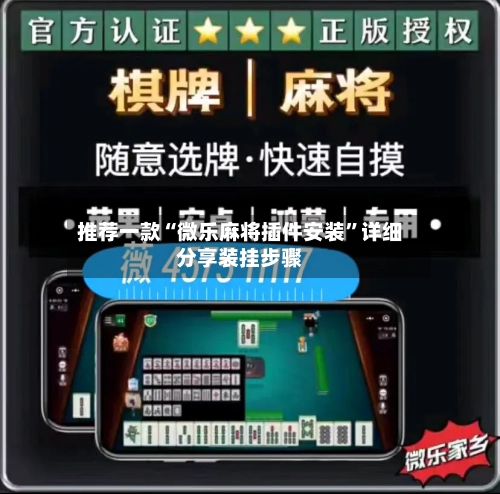 推荐一款“微乐麻将插件安装”详细分享装挂步骤