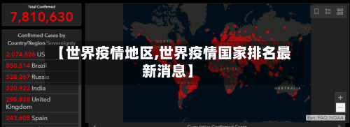 【世界疫情地区,世界疫情国家排名最新消息】