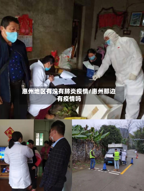 惠州地区有没有肺炎疫情/惠州那边有疫情吗