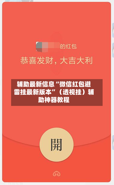 辅助最新信息“微信红包避雷挂最新版本”（透视挂）辅助神器教程-第2张图片