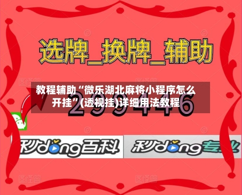 教程辅助“微乐湖北麻将小程序怎么开挂”(透视挂)详细用法教程