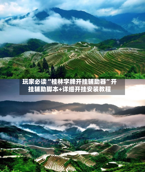 玩家必读“桂林字牌开挂辅助器”开挂辅助脚本+详细开挂安装教程-第2张图片