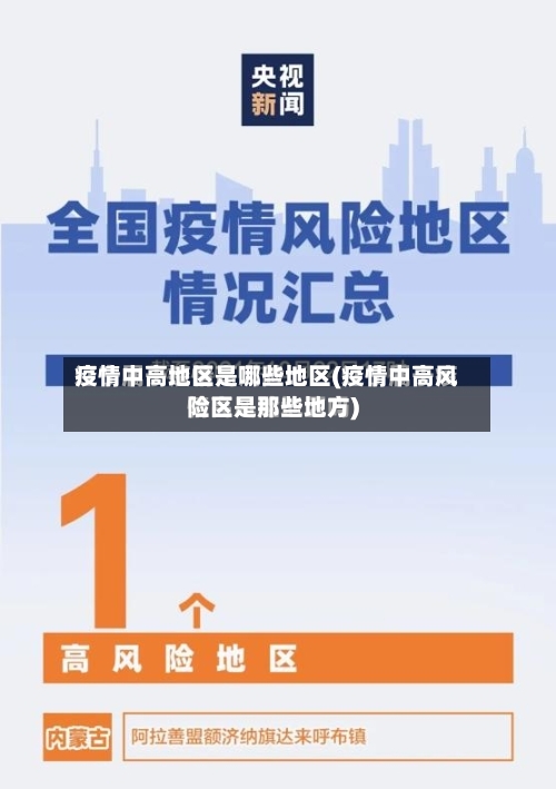 疫情中高地区是哪些地区(疫情中高风险区是那些地方)