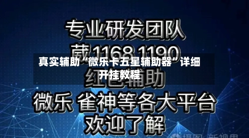 真实辅助“微乐卡五星辅助器”详细开挂教程-第2张图片