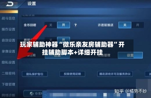 玩家辅助神器“微乐亲友房辅助器	”开挂辅助脚本+详细开挂-第2张图片