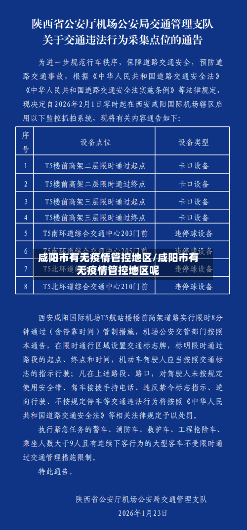 咸阳市有无疫情管控地区/咸阳市有无疫情管控地区呢-第3张图片