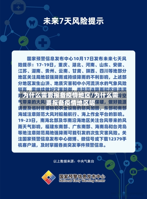 为什么需要报备疫情地区/为什么需要报备疫情地区呢-第2张图片