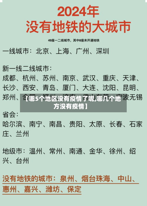 【哪5个地区没有疫情了呢,哪几个地方没有疫情】-第3张图片
