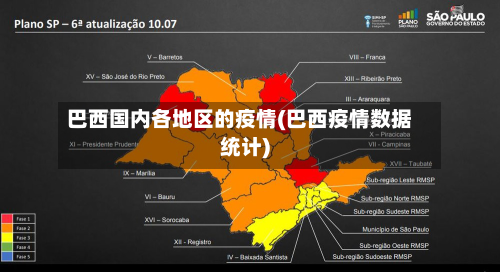 巴西国内各地区的疫情(巴西疫情数据统计)