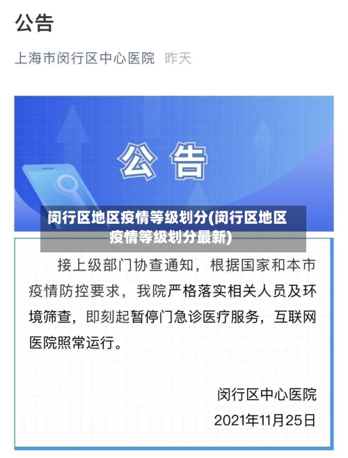 闵行区地区疫情等级划分(闵行区地区疫情等级划分最新)-第2张图片