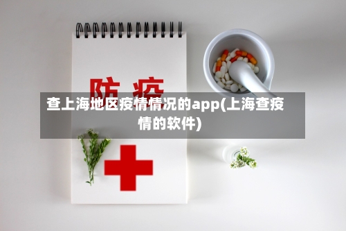 查上海地区疫情情况的app(上海查疫情的软件)